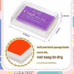 ⁦لوحة حبر للأختام - الوان متعددة⁩ - الصورة ⁦2⁩