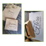 ⁦ختم خشب بتصميم مخصص - 10 أحجام⁩ - الصورة ⁦8⁩